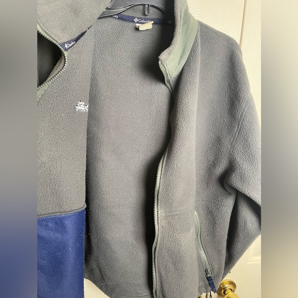Columbia Sportswear Mens Fleece Jacket Full Zip Long Sleeve Green Size Medium - Picture 9 of 9